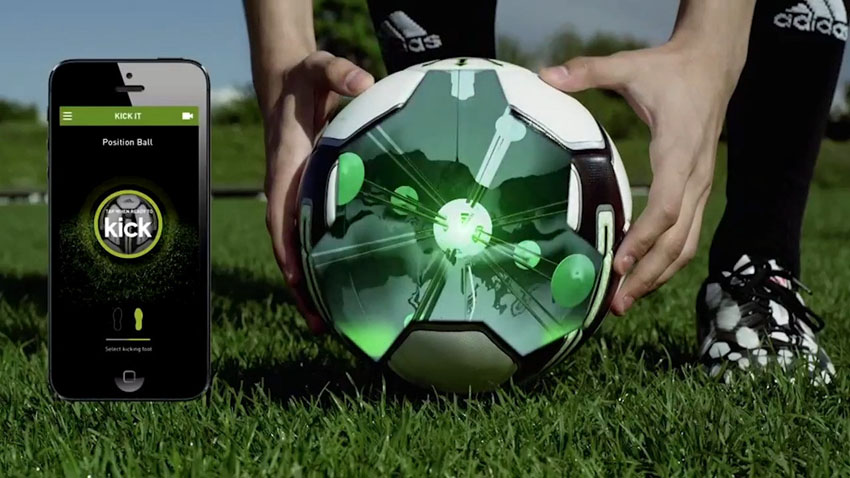 Умный футбольный мяч от Adidas - miCoach Smart Ball